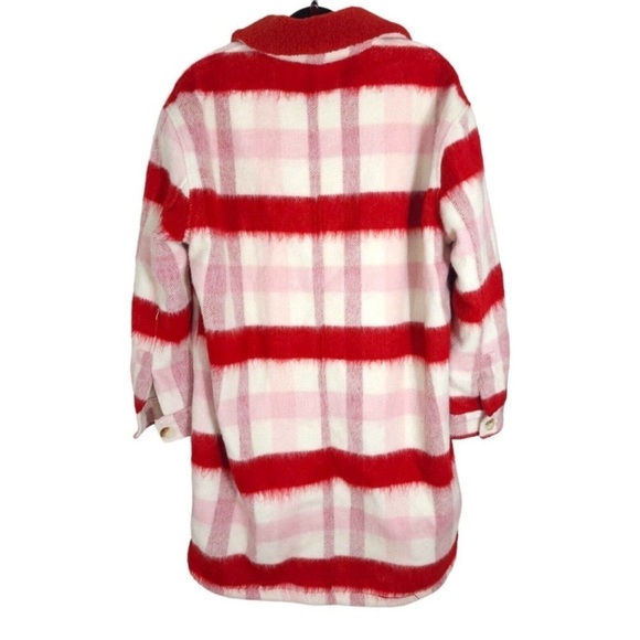 NWT Blank NYC Cherry Pick Wool Shacket Size 1X - Picture 4 of 4